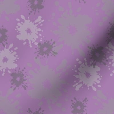 Paintball Splatter - dark purple