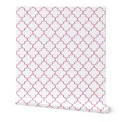 Pink Quatrefoil