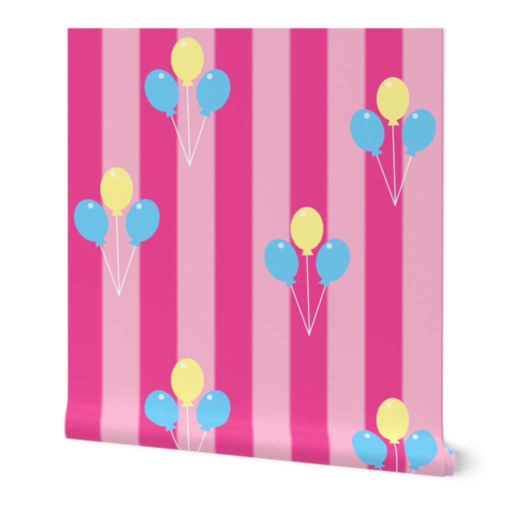 Pink Carnival Stripe