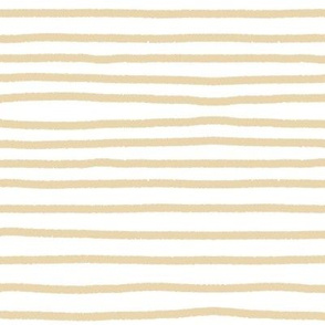 Sketchy Stripes // Biscuit