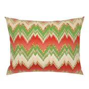 Yuletide Glitter Ikat Chevron