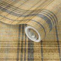 Fireside plaid in linen texture