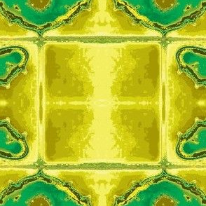 Art Nouveau39-green/yellow