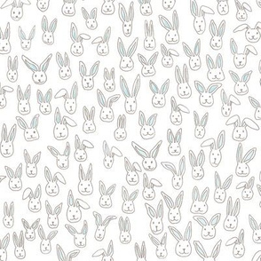 Bunny Pile (white)