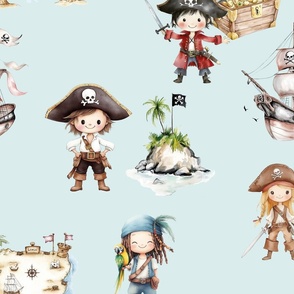 Kids Pirate journey