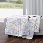 Personalised Name Fabric - Brights
