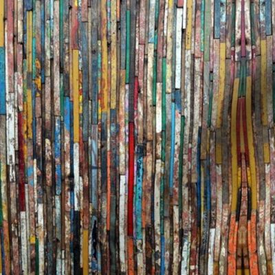 Rainbow Wood Planks