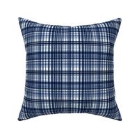 Navy plaid