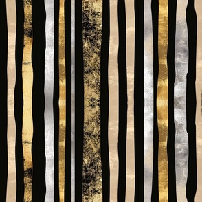 Golden Stripe 8 Antique Gold