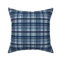 Indigo plaid