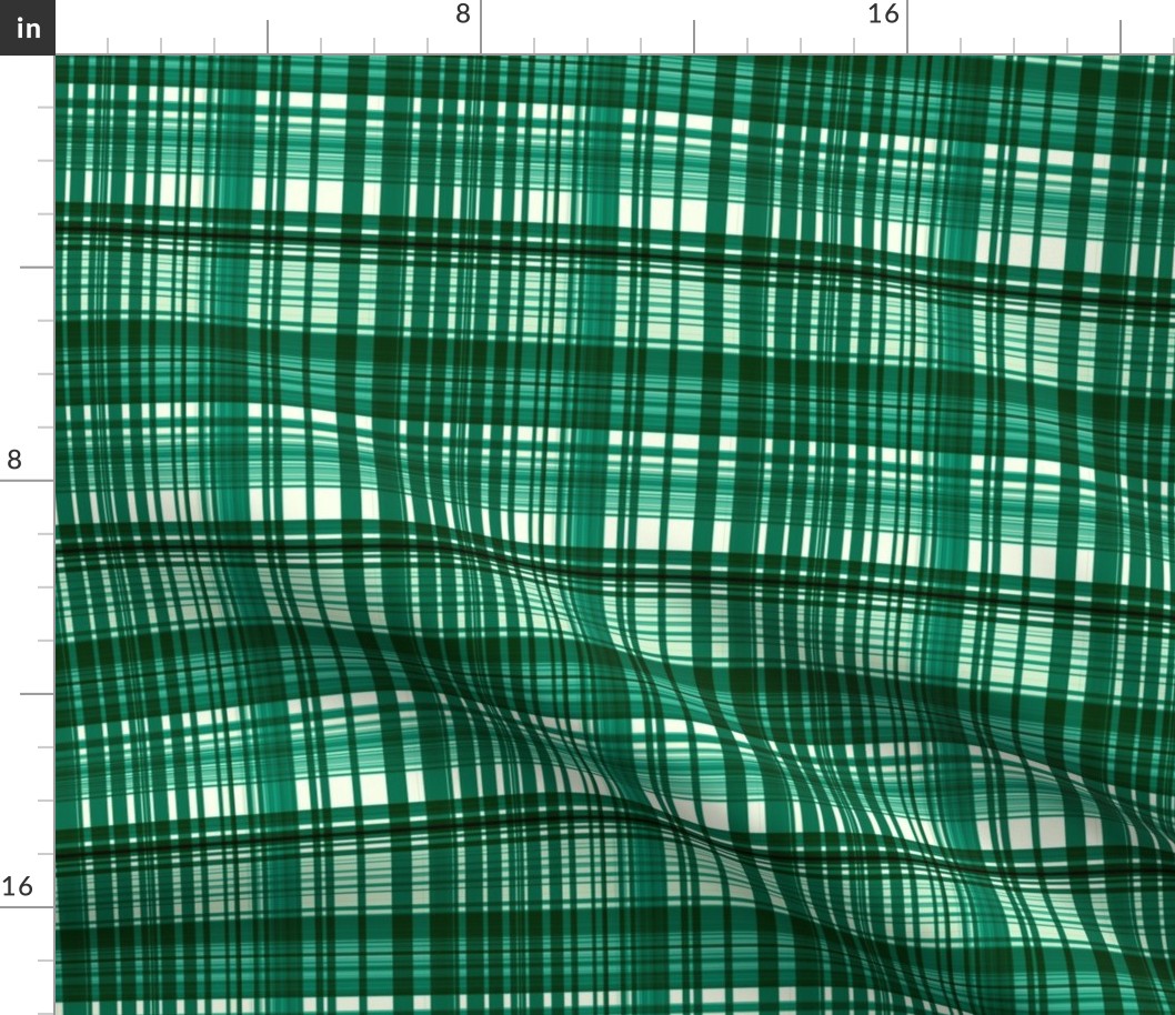 Emerald plaid