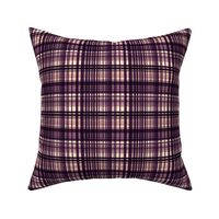 Eggplant plaid