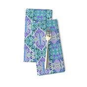 Old Fashioned Twisted Paisley Victorian (in blue/purple)
