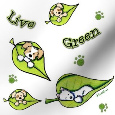 Live Green Puppies