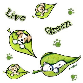 Live Green Puppies