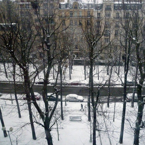 Last Snow of the Season, Paris 2013, variation 1