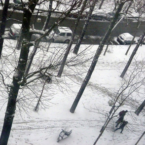 Last Snow of the Season, Paris 2013, variation 2