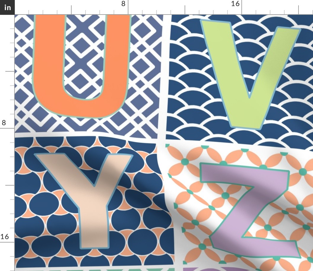 2 Yards Modern Alphabet