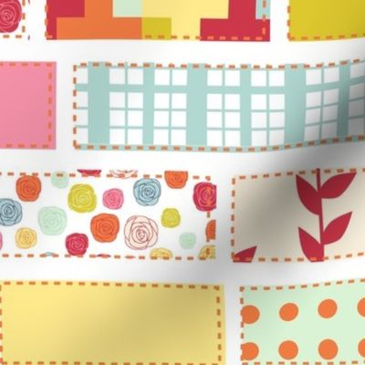 Garden PatchworkQuilt