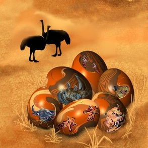 Ostrich_and_Eggs.