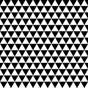 triangles black and white smaller scale
