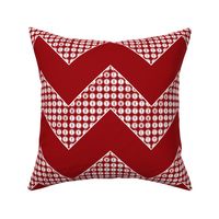 QWERTY Chevron red