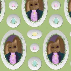 Peter Cottontail's Egg Plates