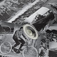 Victorian Bicycling: Medium Grey