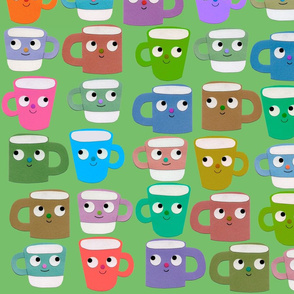 rainbow mugs