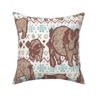 Fair Isle Shetland Pony - Brown