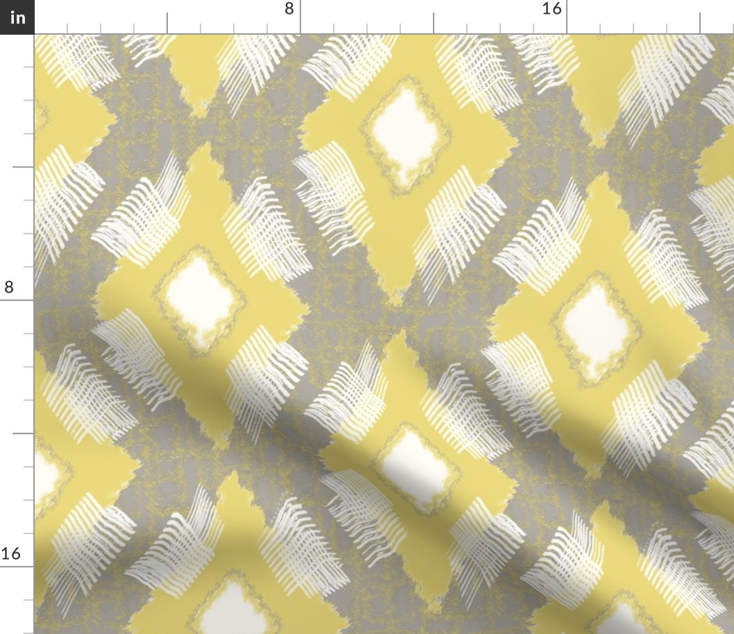 Ikat Diamond Citron