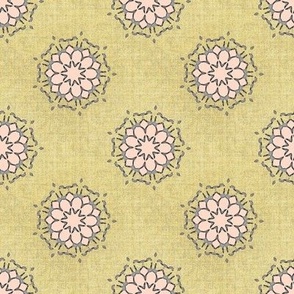 Farmhouse Farmer's Daughter linen flower