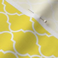 Yellow Quatrefoil