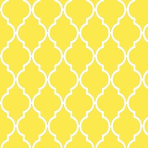 Yellow Quatrefoil