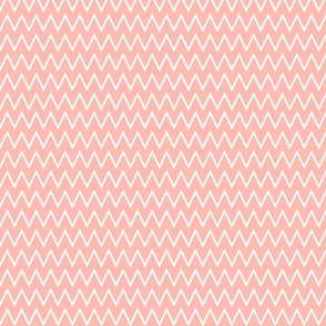 Small Peach Chevron