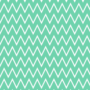 Small Mint Chevron