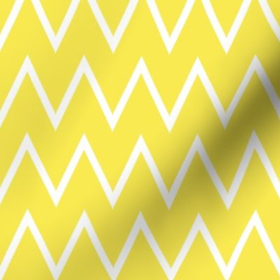 Small Lemon Zest Yellow Chevron