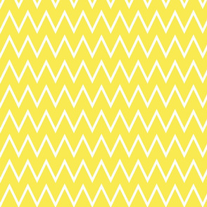 Small Lemon Zest Yellow Chevron