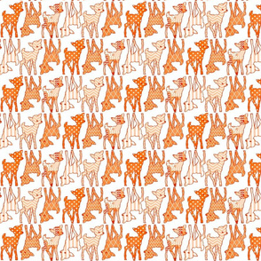 Two Way Orange Deer