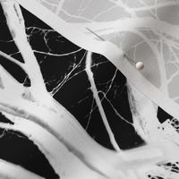 The Tree Lace ~ White and Black