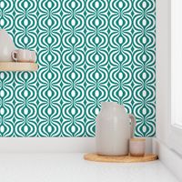 teal vintage pattern 2