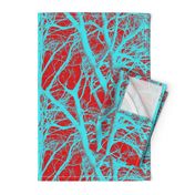 The Tree Lace ~ Red & Cyan