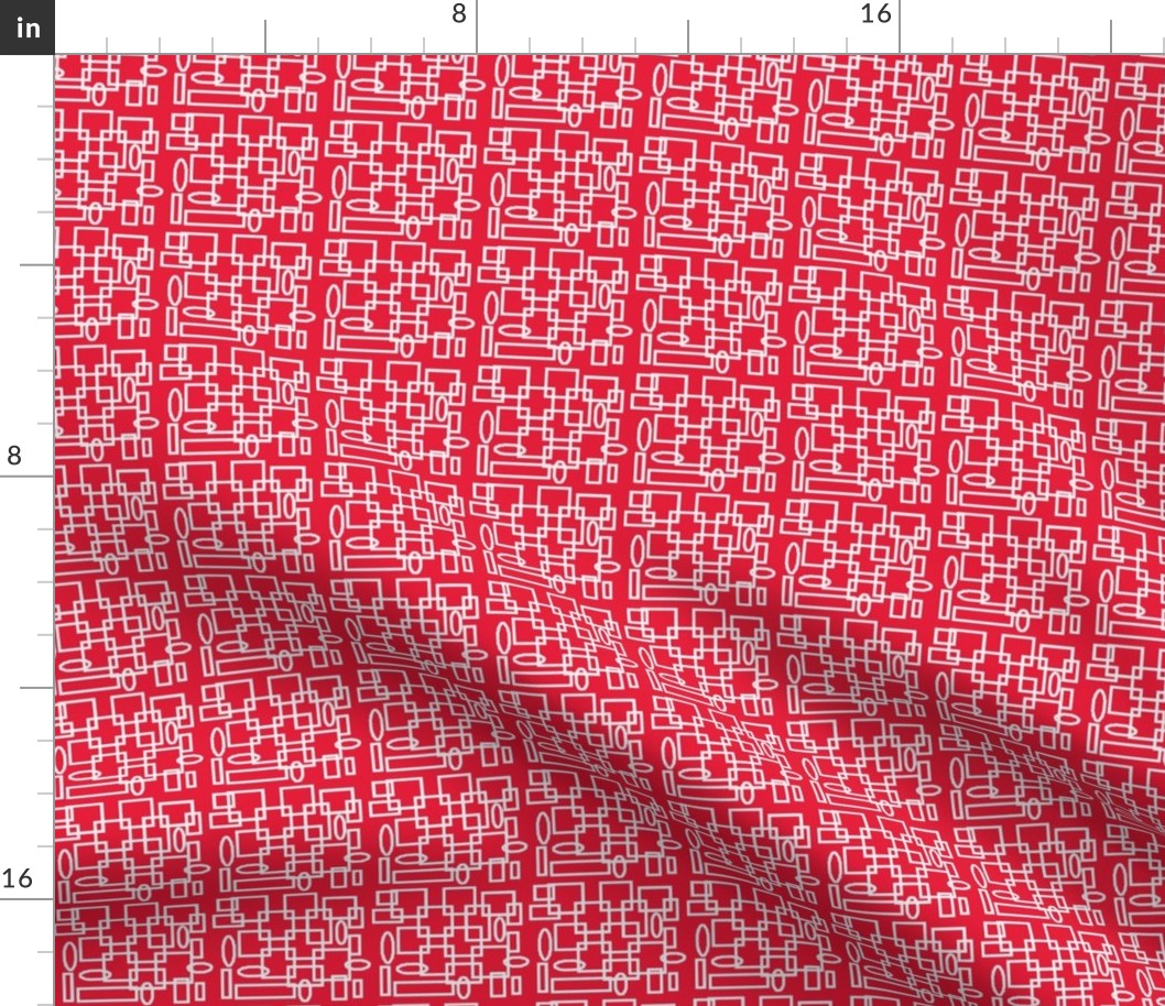 op_art whiteonred