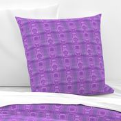 Moire Stripe ~ Periwinkle, Lavender and Purple
