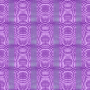 Moire Stripe ~ Periwinkle, Lavender and Purple