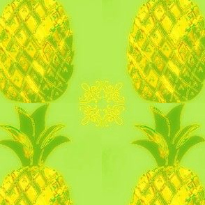 Welcome Pineapple-yellow