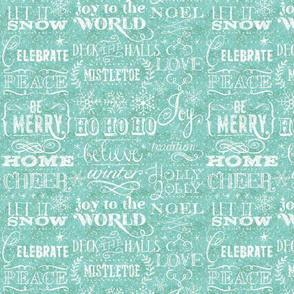 Christmas sayings, Ice Blue