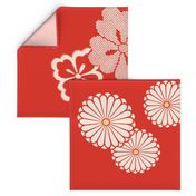 Double Japanese Floral 