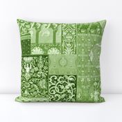 Henry VIII Was A Cheater ... Quilt ~ Moss Green