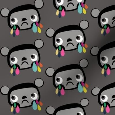 Sad Bear Face